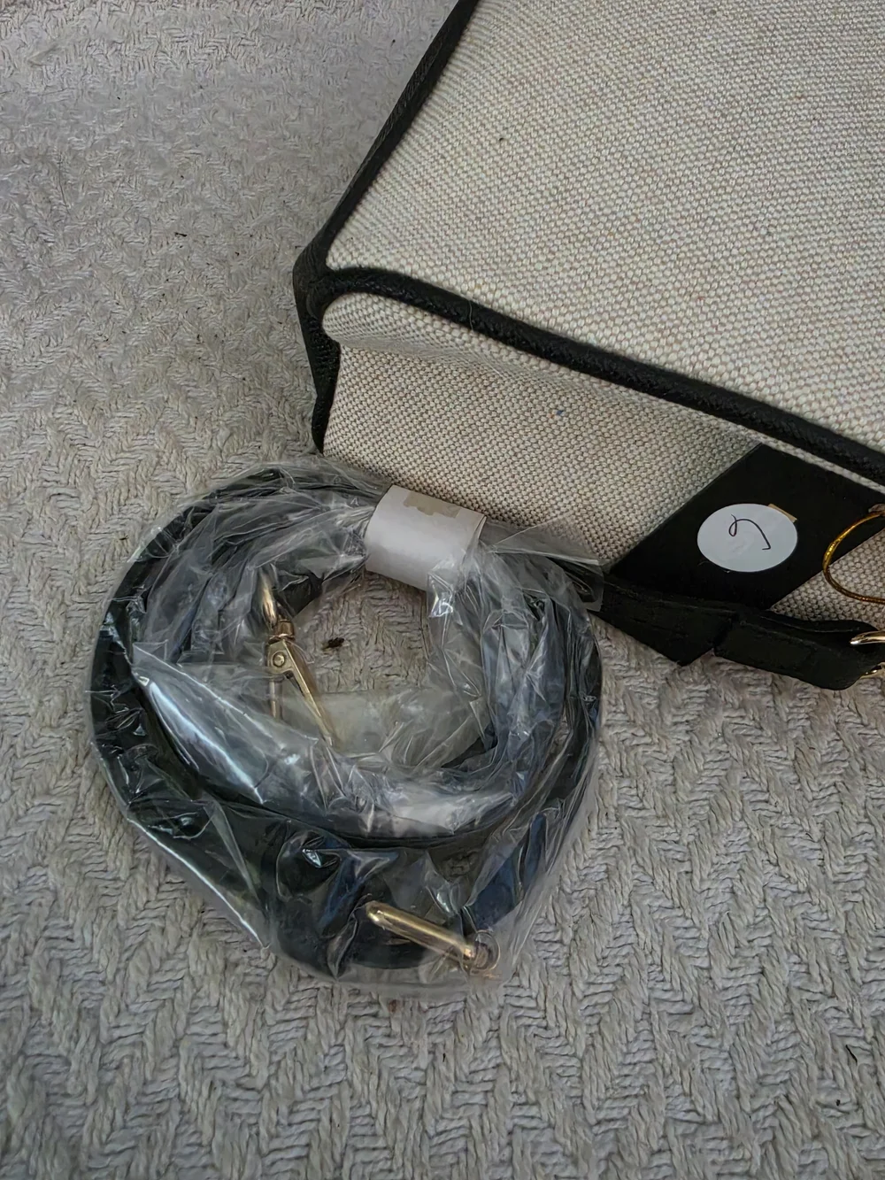 bebe canvas tote